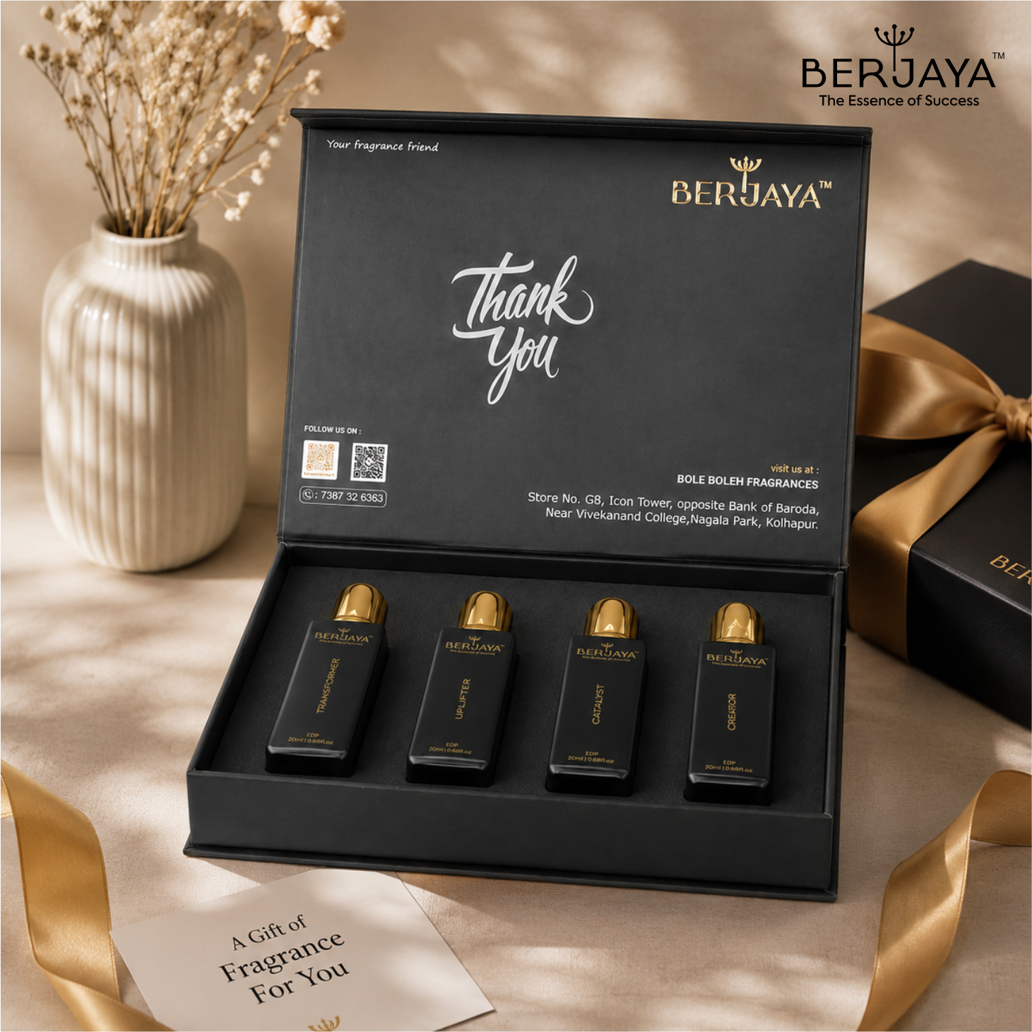 BERJAYA Signature Perfume Discovery 20ml (Pack of 4)